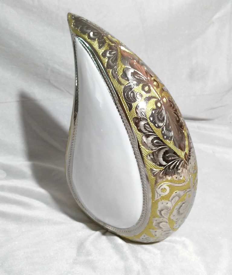 Tear drop cremation Urn