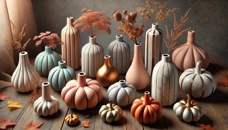 Enchanting Bud Vase Pumpkins: A Perfect Blend of Elegance and Functionality