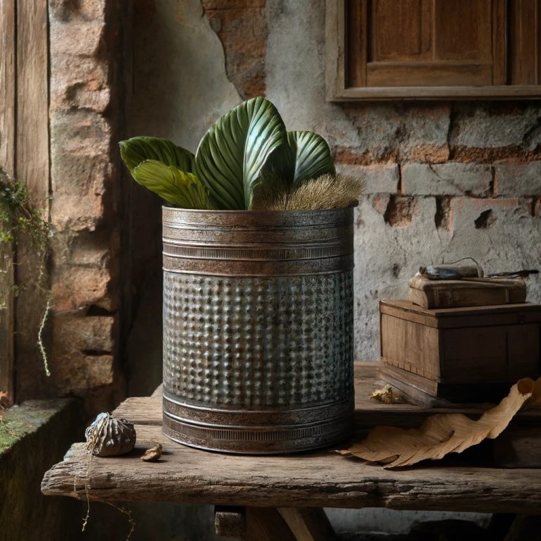 The Timeless Charm of Handcrafted Rustic Planters